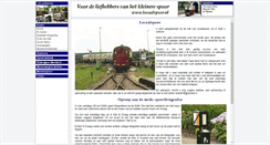 Desktop Screenshot of locaalspoor.nl